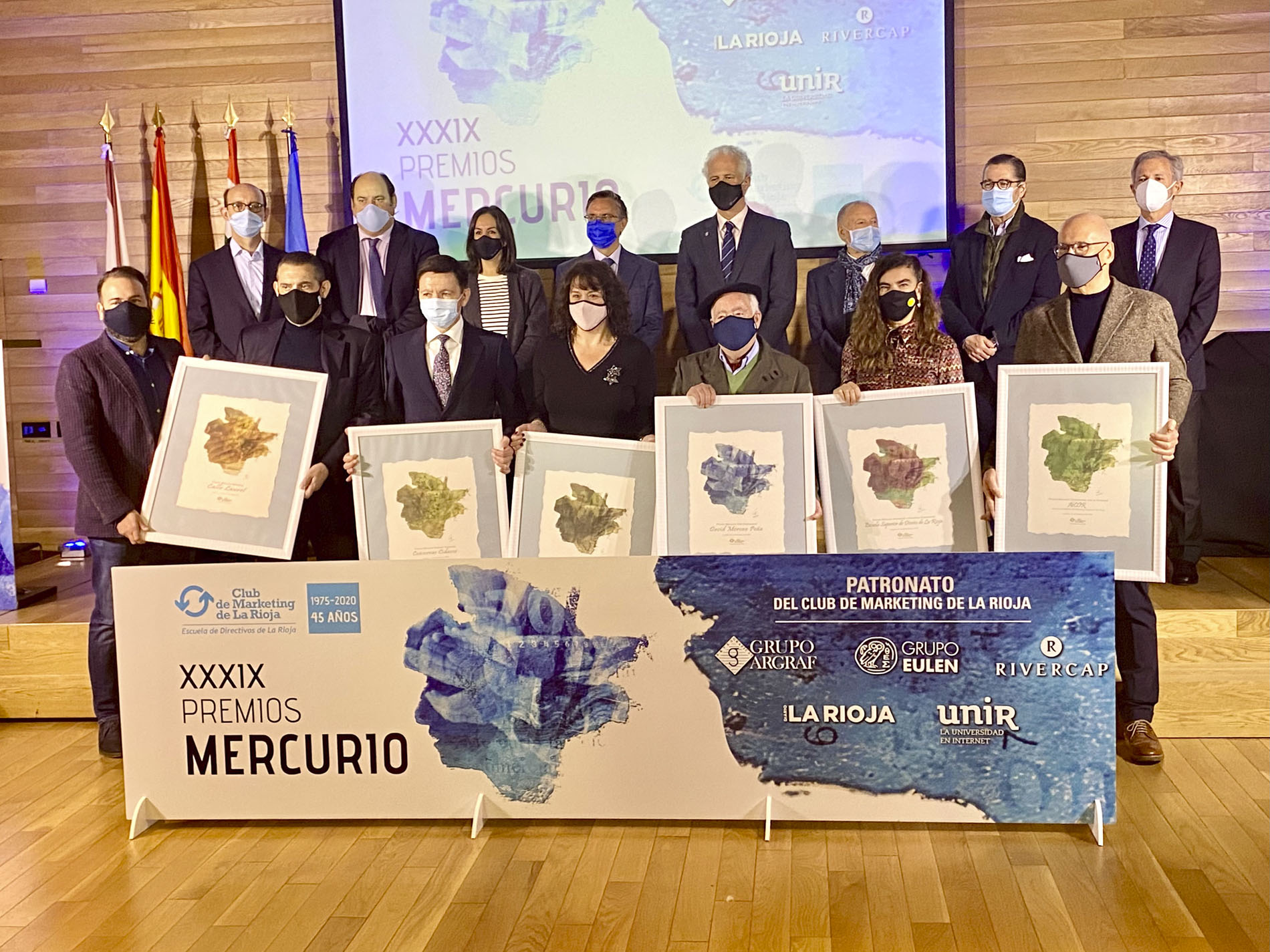 La Esdir recoge el Premio Mercurio Innovación