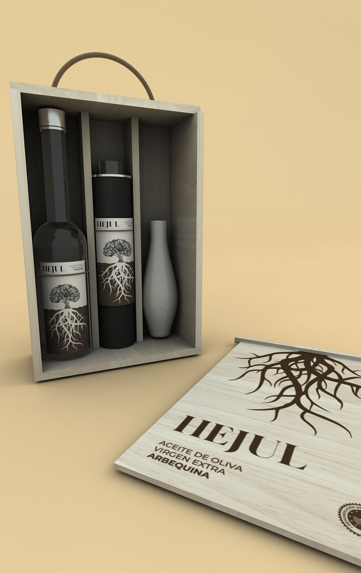 Proyecto de packaging para aceite
