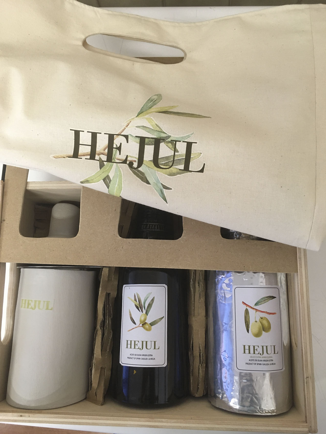 Proyecto de packaging para aceite