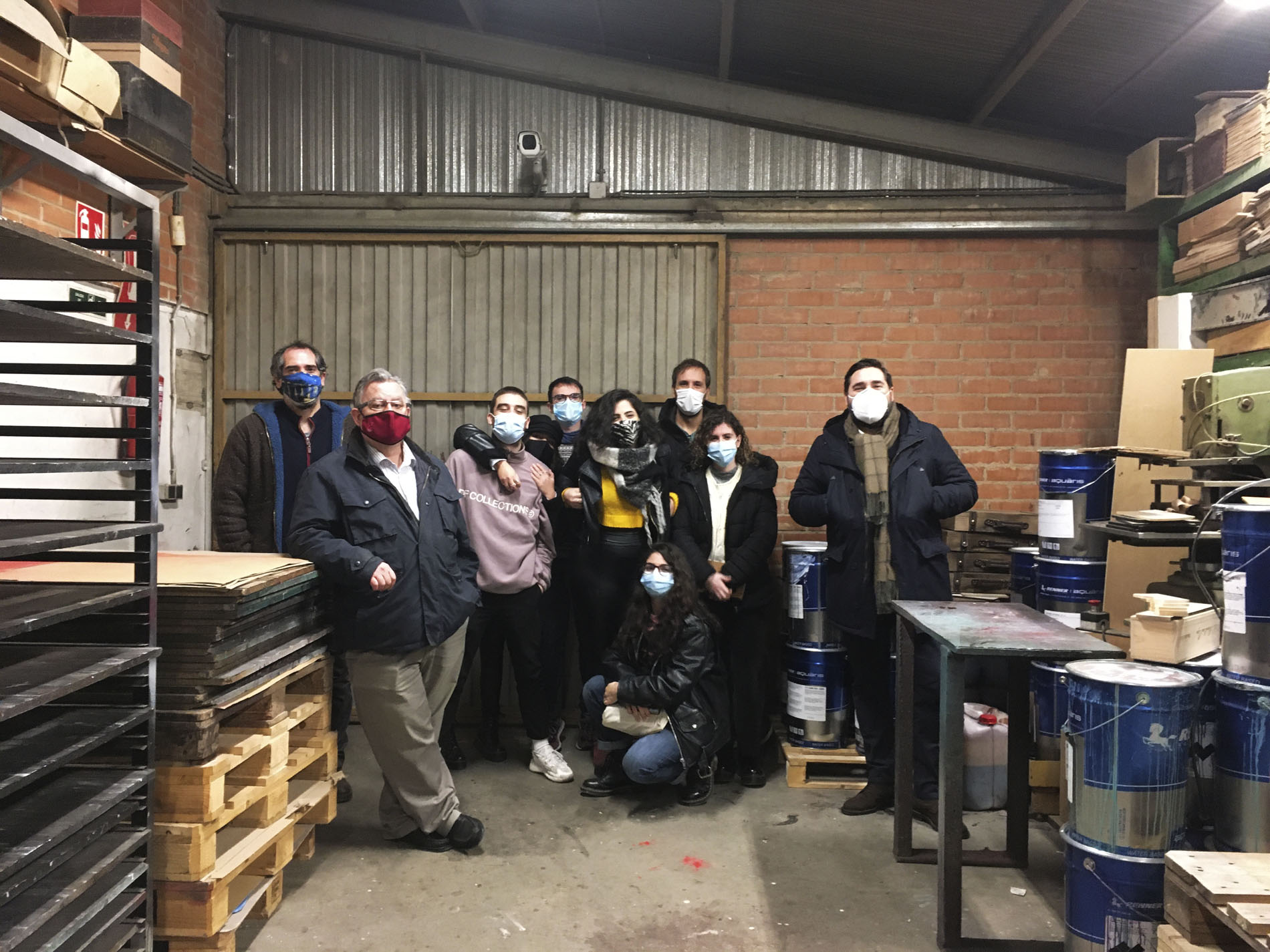 El Máster de Packaging visita la fábrica de envases de madera Vargas