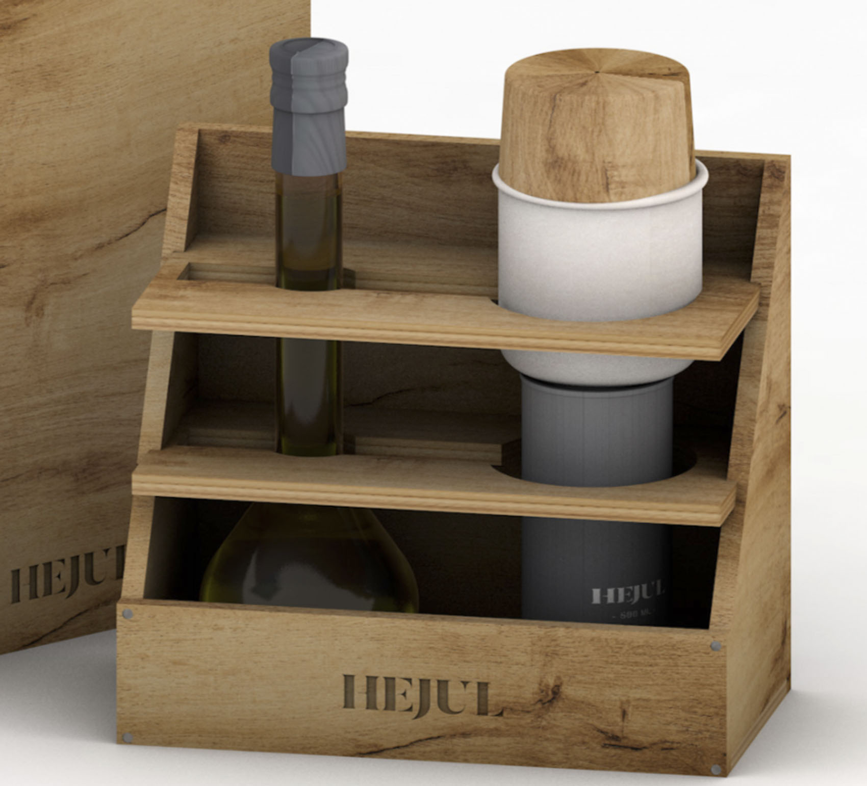 Proyecto de packaging para aceite