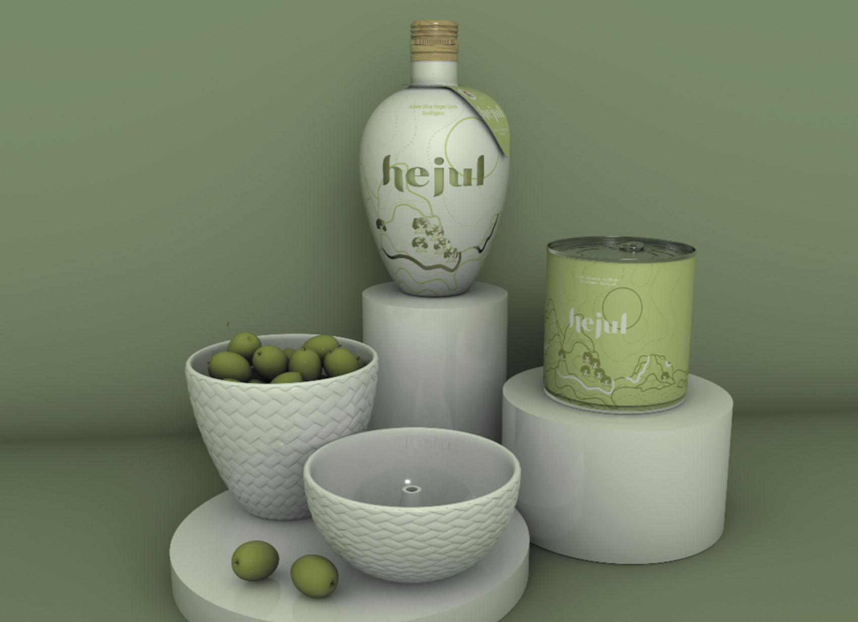 Proyecto de packaging para aceite