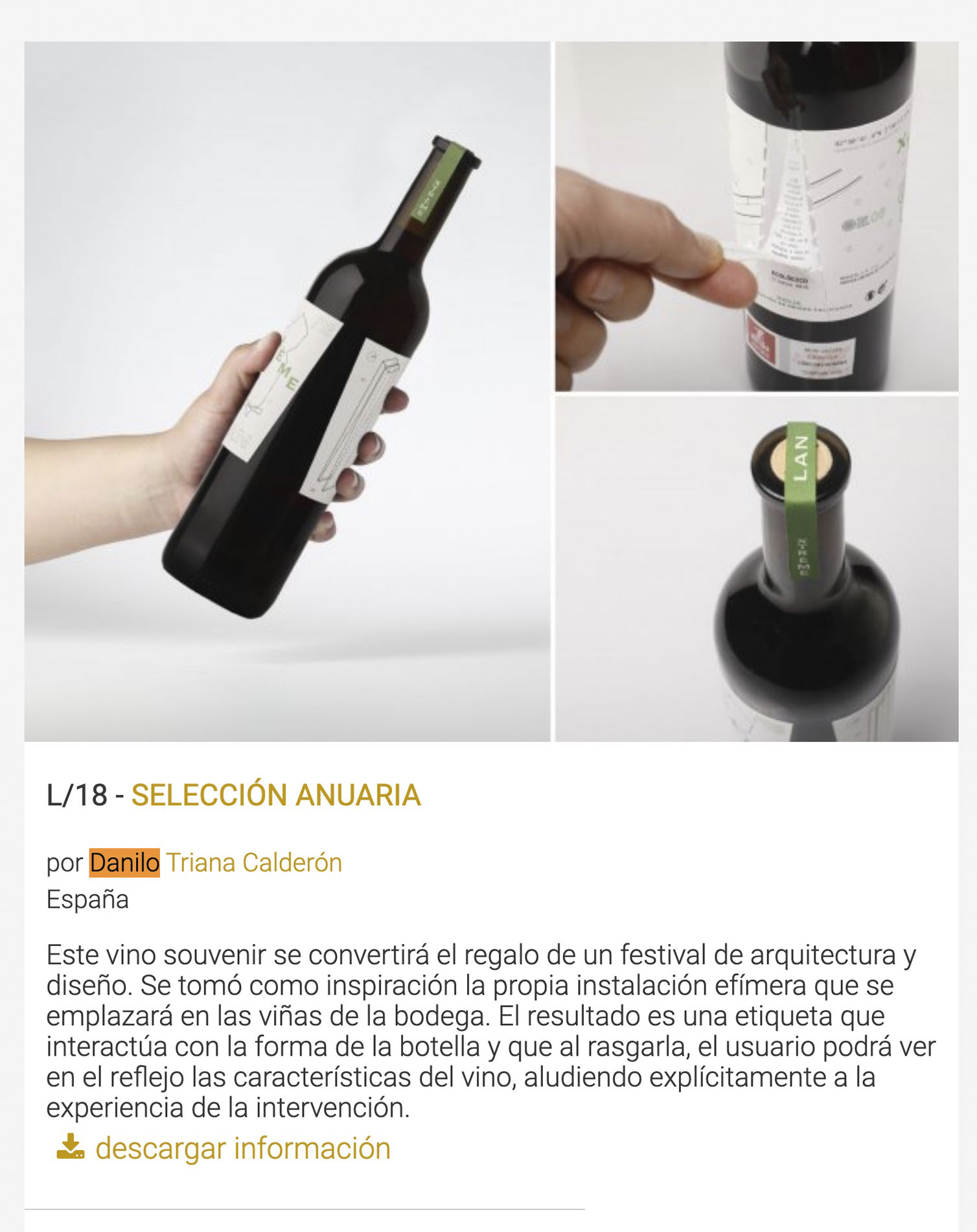 Dos alumnos de la Esdir galardonados en los Premios Anuaria 2020.