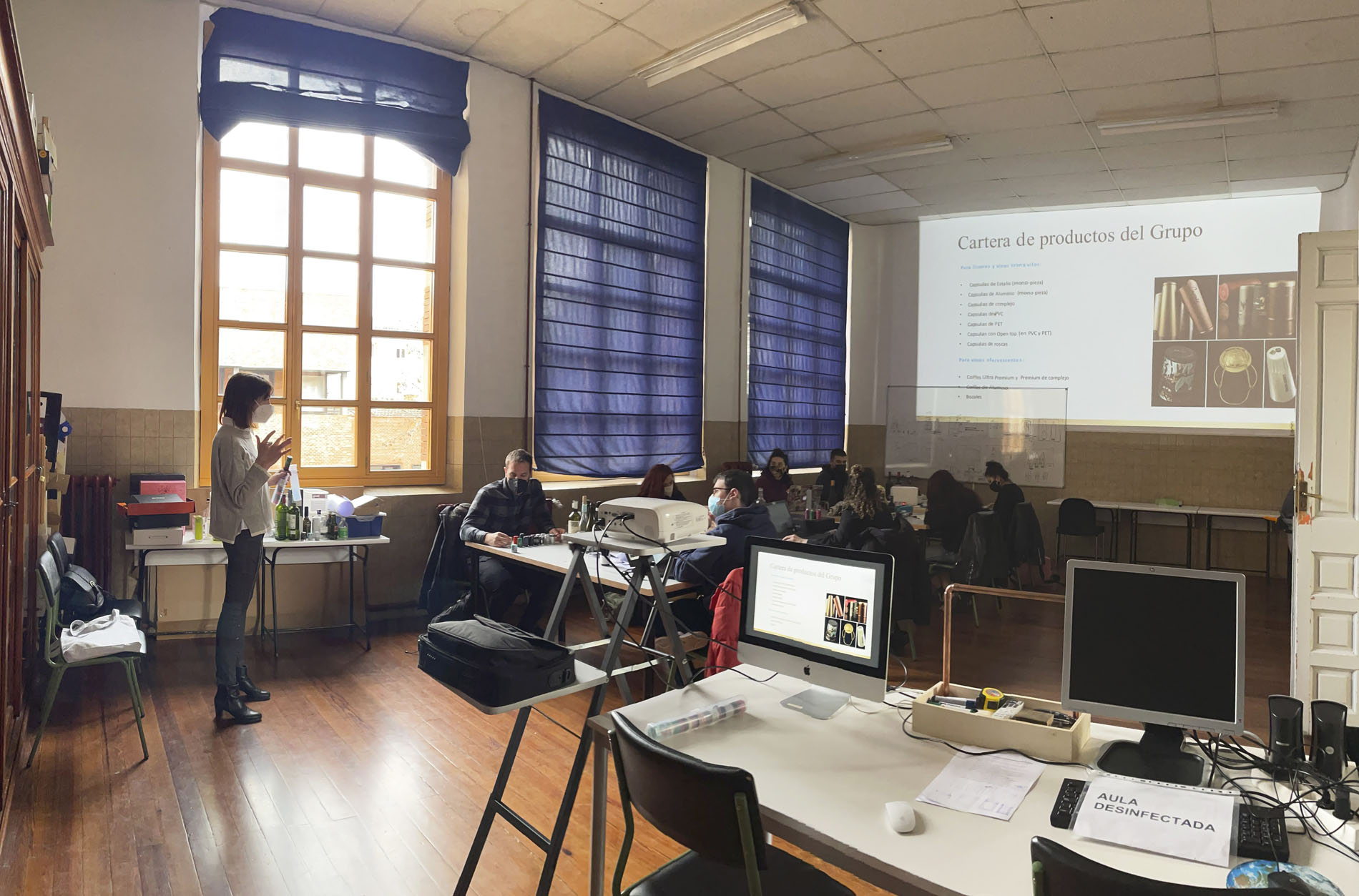 Sesión técnica de Rivercap en el Máster de Packaging