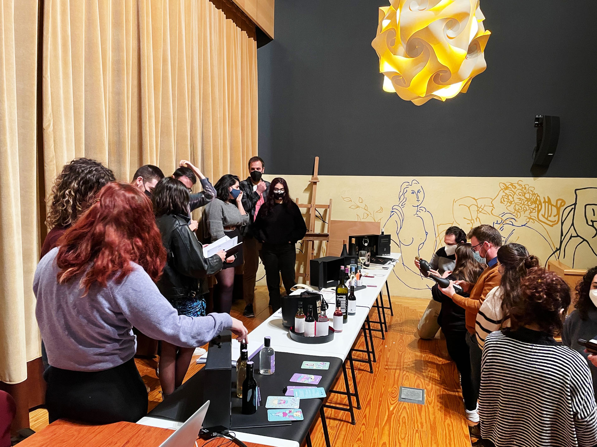 Presentación de los diseños del Máster de Packaging para Enología de la UR