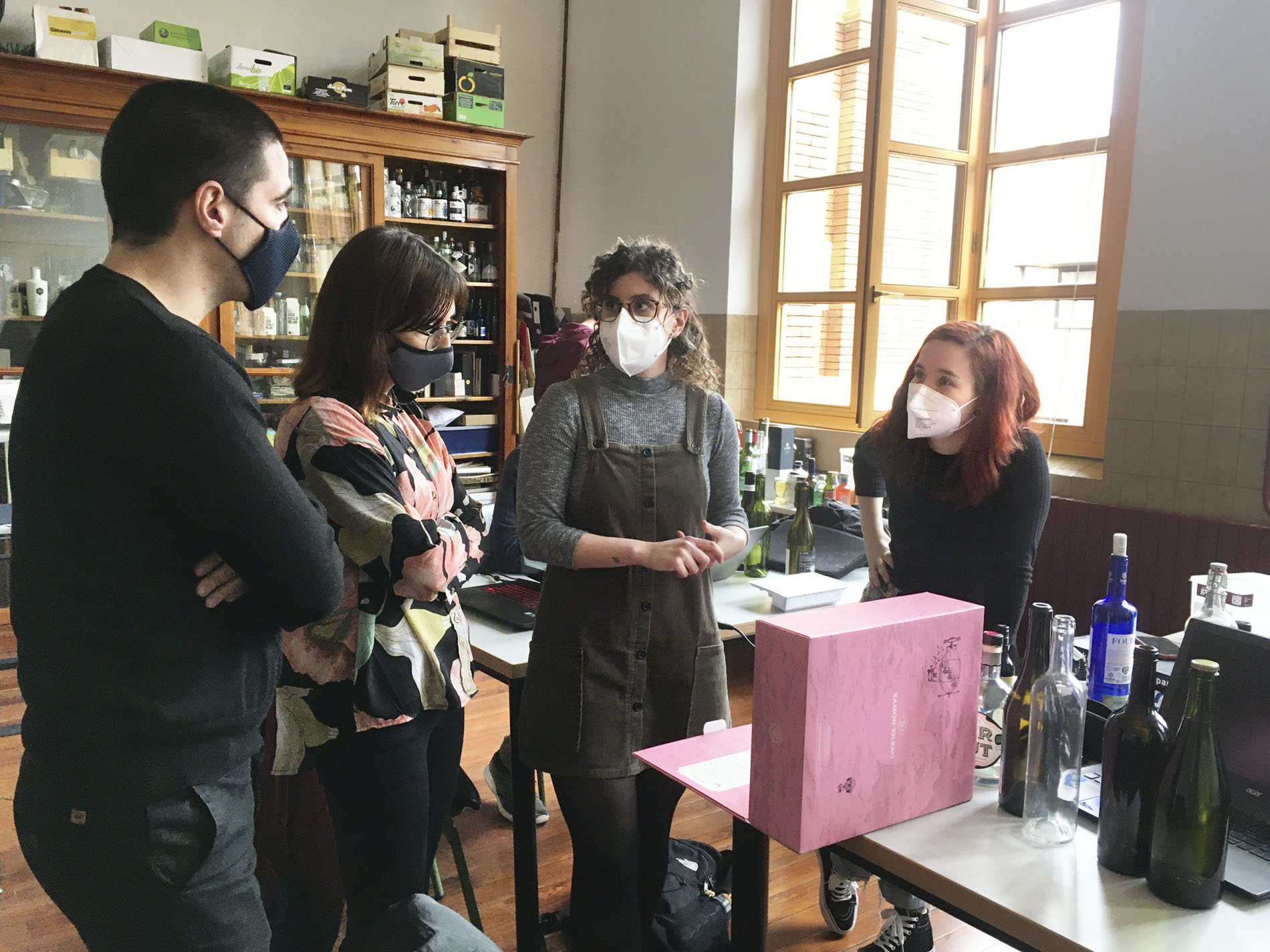 Presentación de los diseños del Máster de Packaging para Enología de la UR