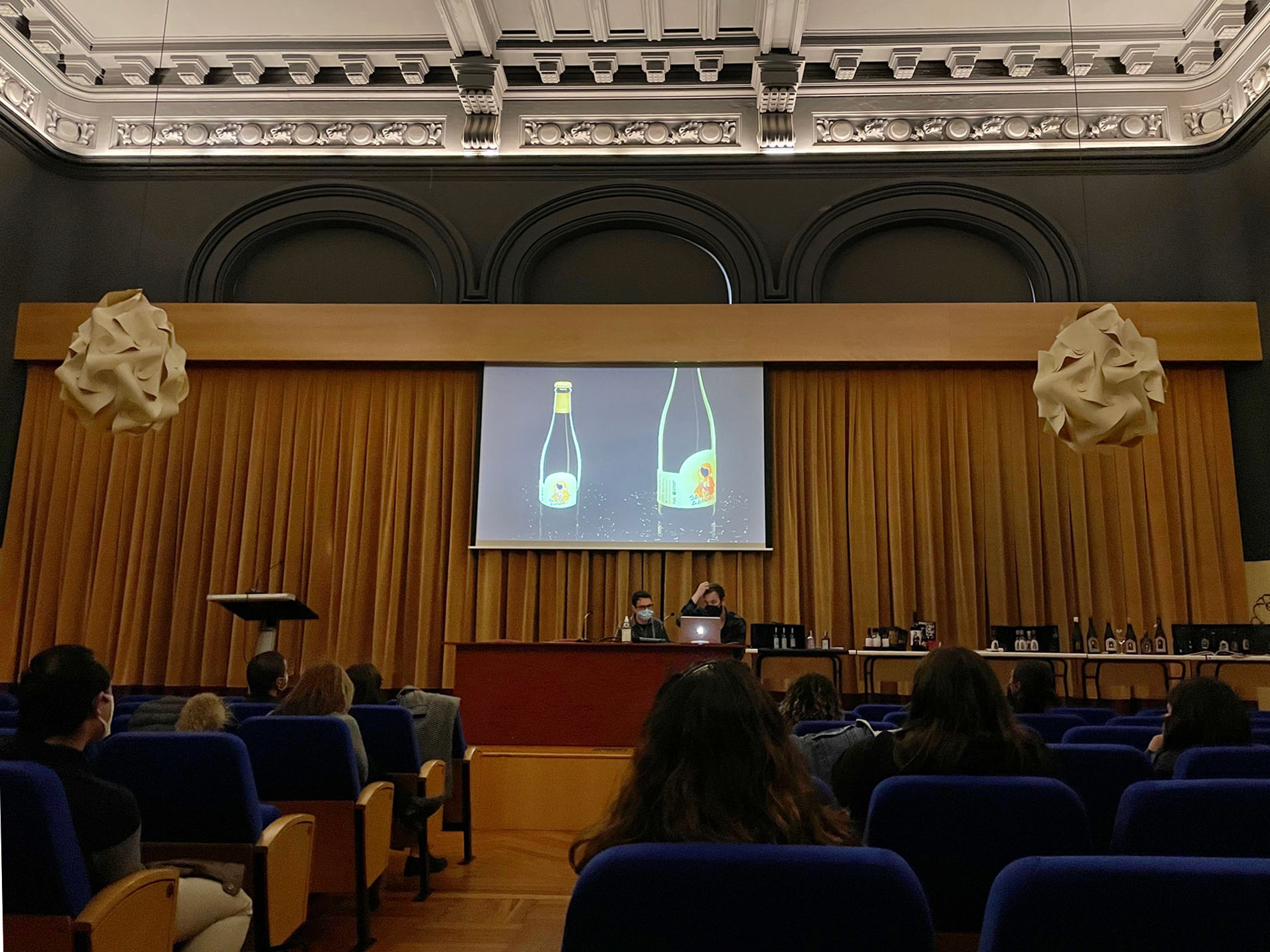 Presentación de los diseños del Máster de Packaging para Enología de la UR