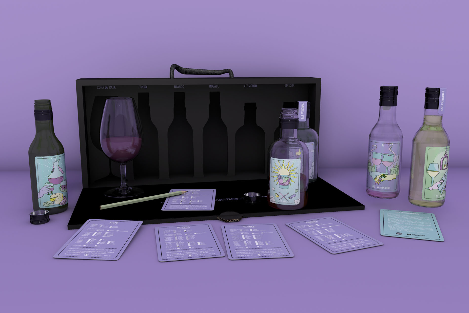 Presentación de los diseños del Máster de Packaging para Enología de la UR