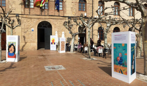 Ilustración Editorial para el Día de la Mujer en Fuenmayor