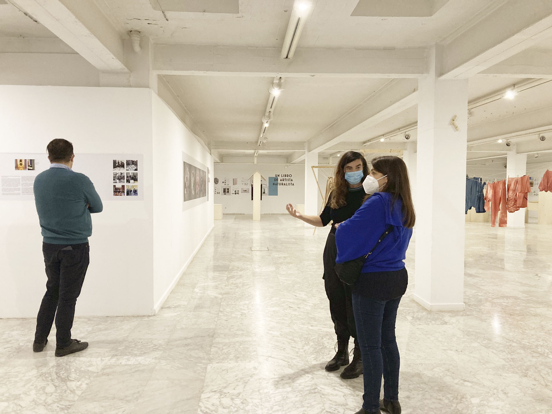 Visita de João y Margarida a la Esdir