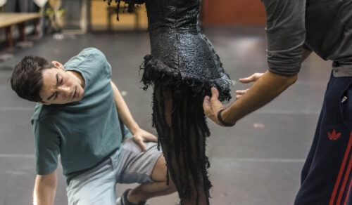 El figurinista Iñaki Cobos en la Esdir