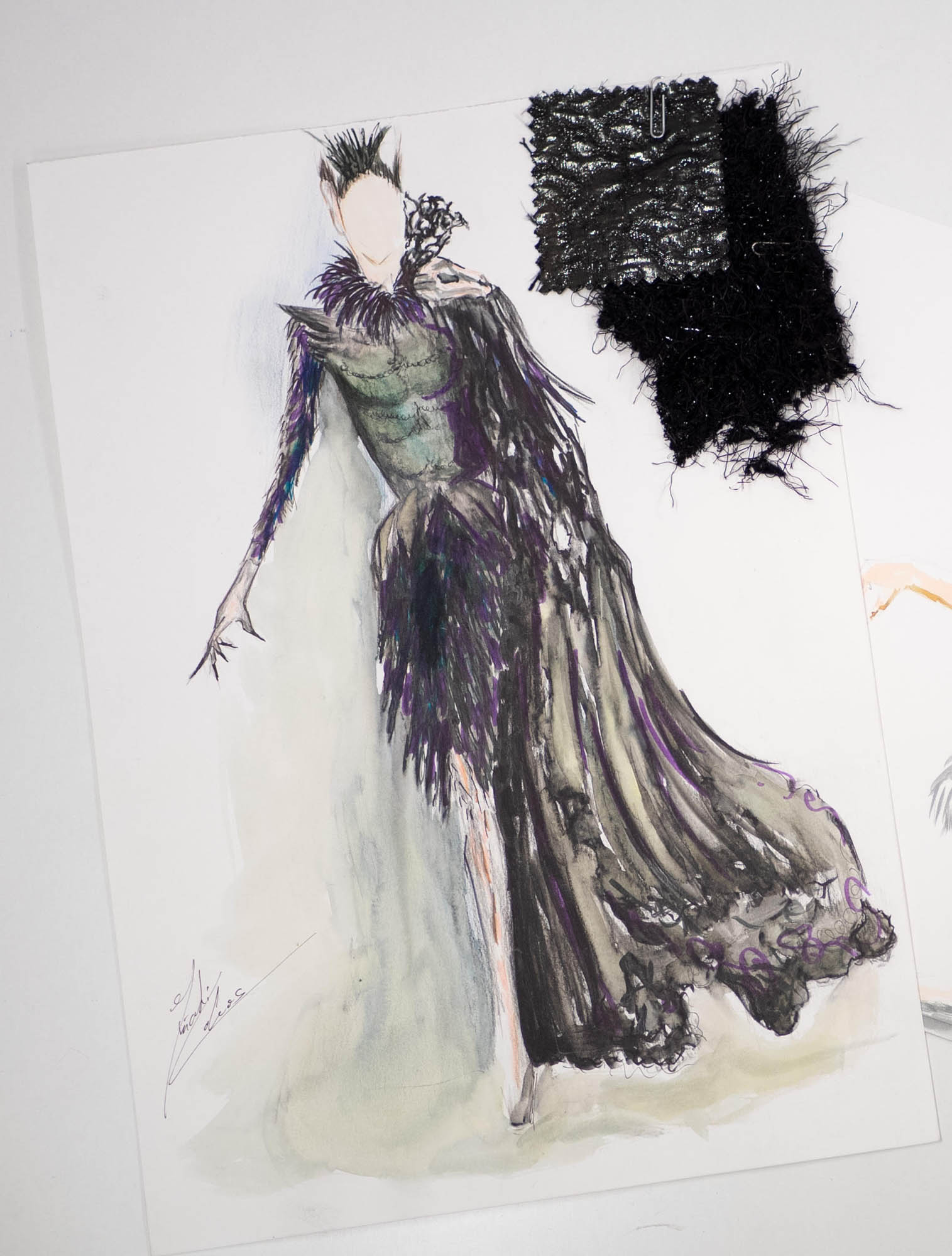 El figurinista Iñaki Cobos en la Esdir