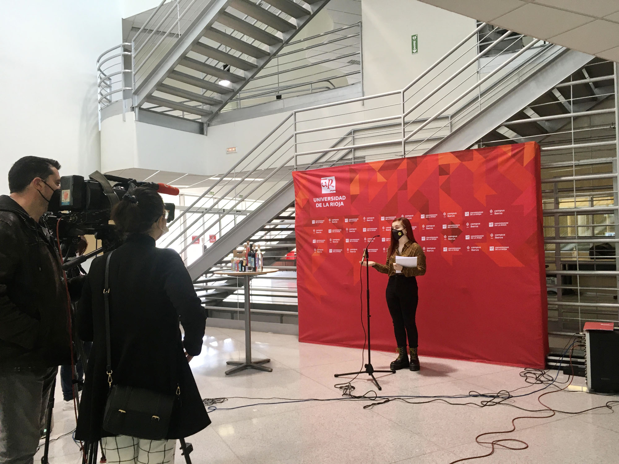 La Esdir en la presentación de Enología de la UR