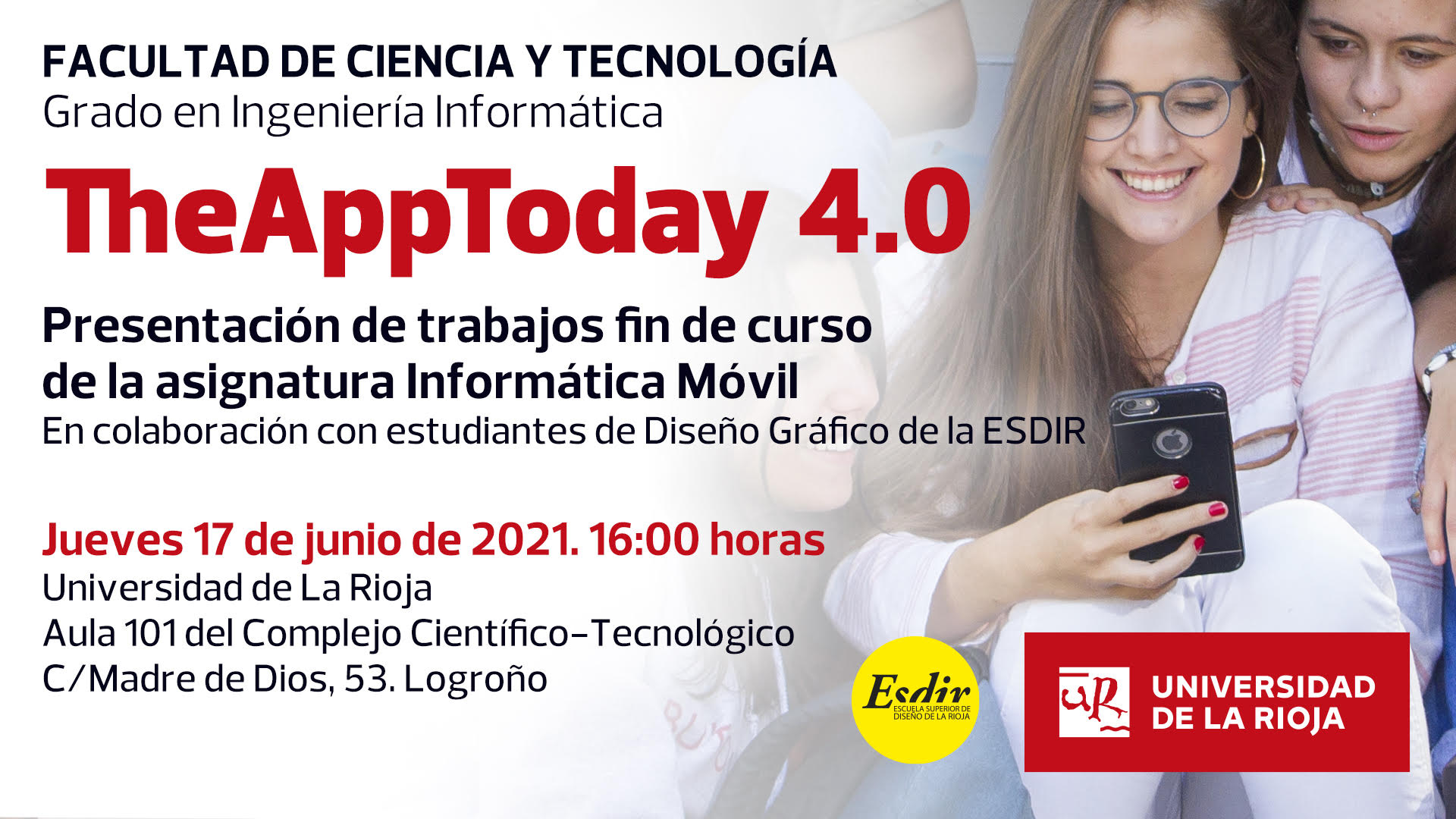 Presentación trabajos fin de curso TheAppToday 4.0