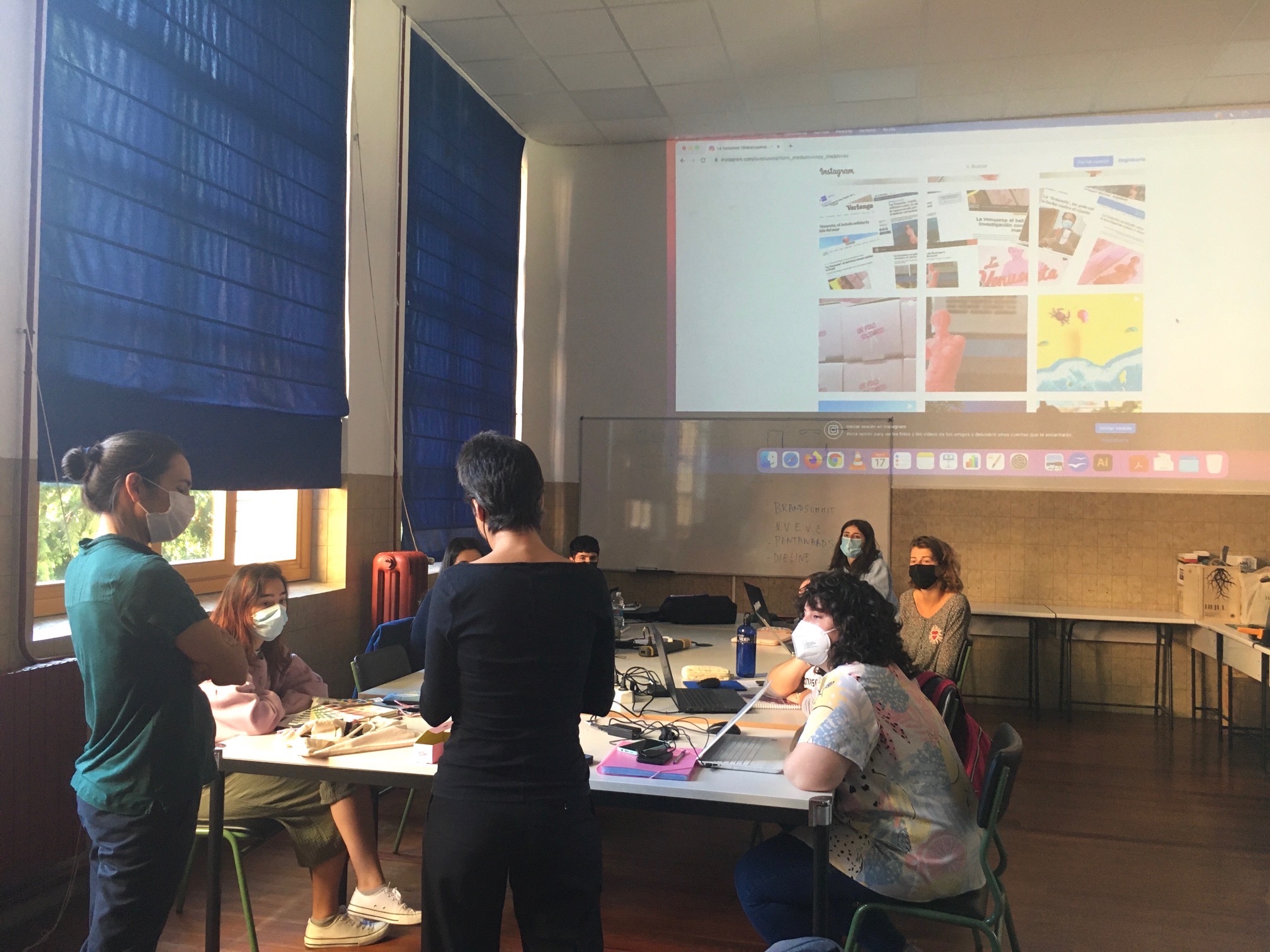 Las creadoras del helado La Venuseta visitan el Máster de Packaging.