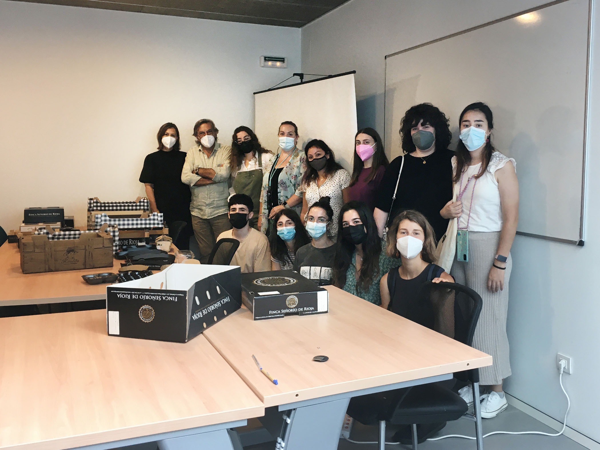 El Máster de Packaging y las manzanas Finca Señorío de Rioja