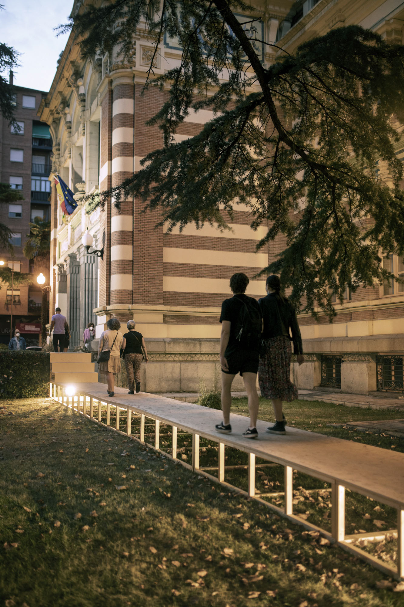 Intermedio, instalación en la Esdir para Concéntrico 07