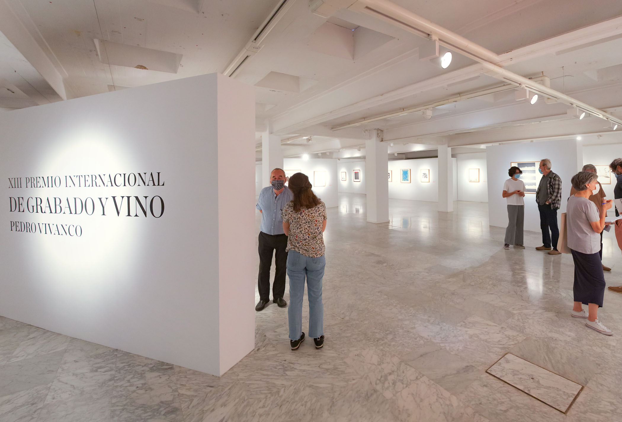 La Esdir acoge la exposición del XIII Premio de Grabado `Pedro Vivanco´