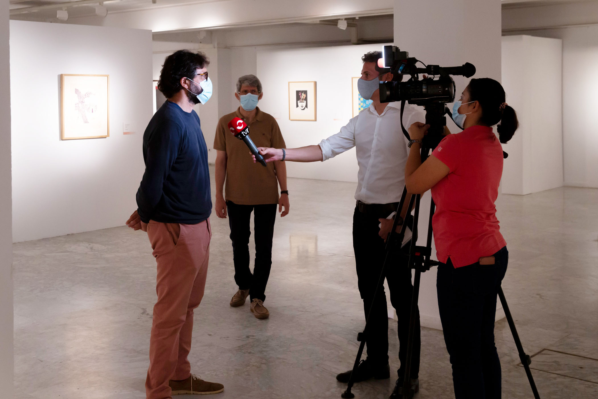 La Esdir acoge la exposición del XIII Premio de Grabado `Pedro Vivanco´