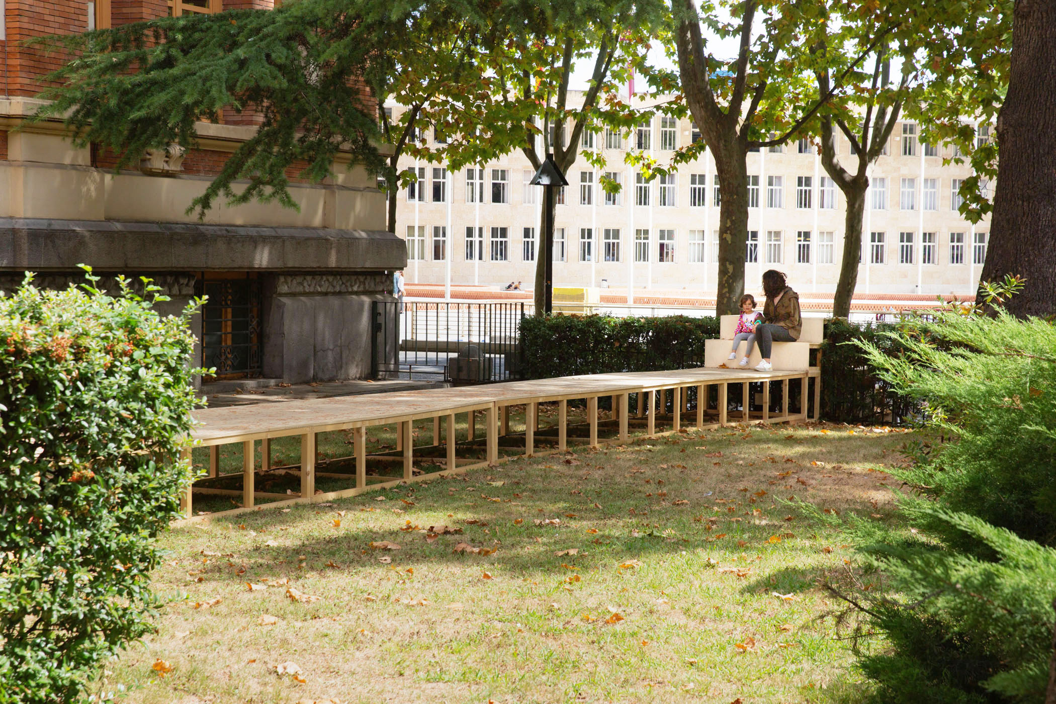 Intermedio, instalación en la Esdir para Concéntrico 07