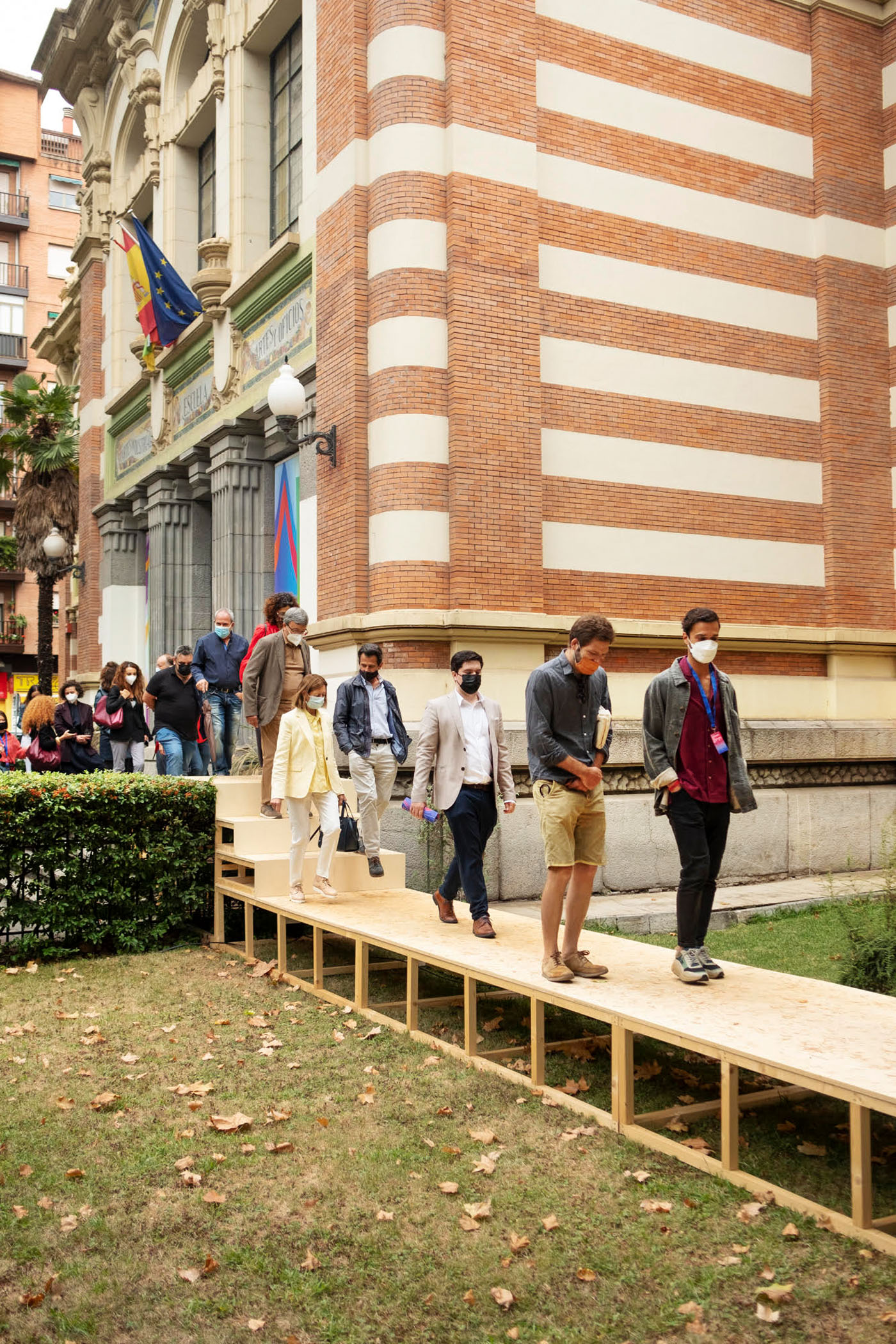 Intermedio, instalación en la Esdir para Concéntrico 07