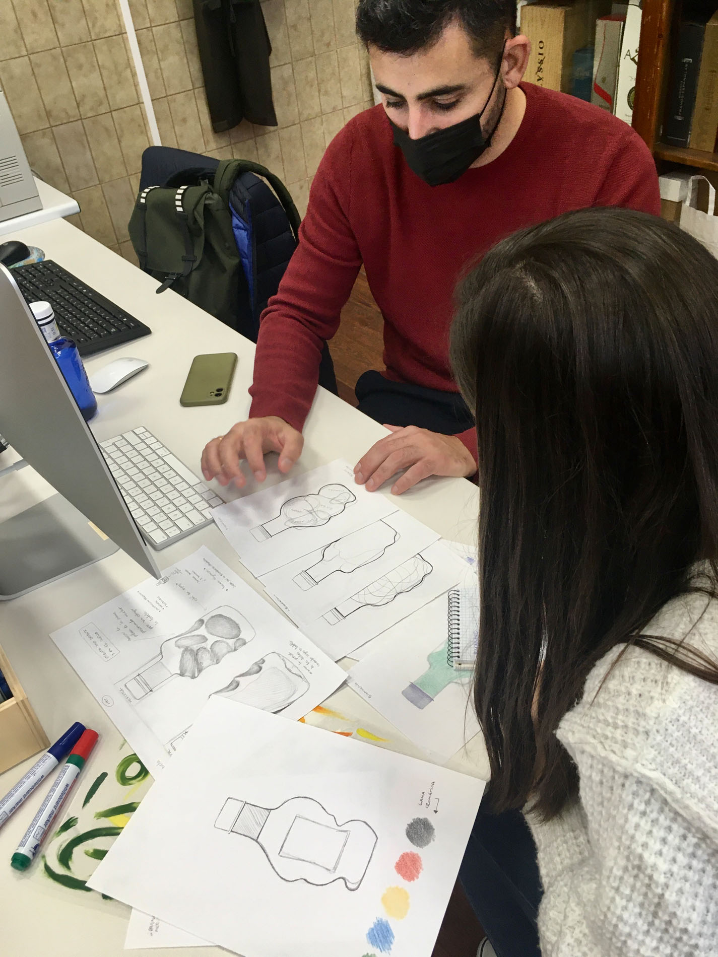 Sergio Daniel García en la Esdir