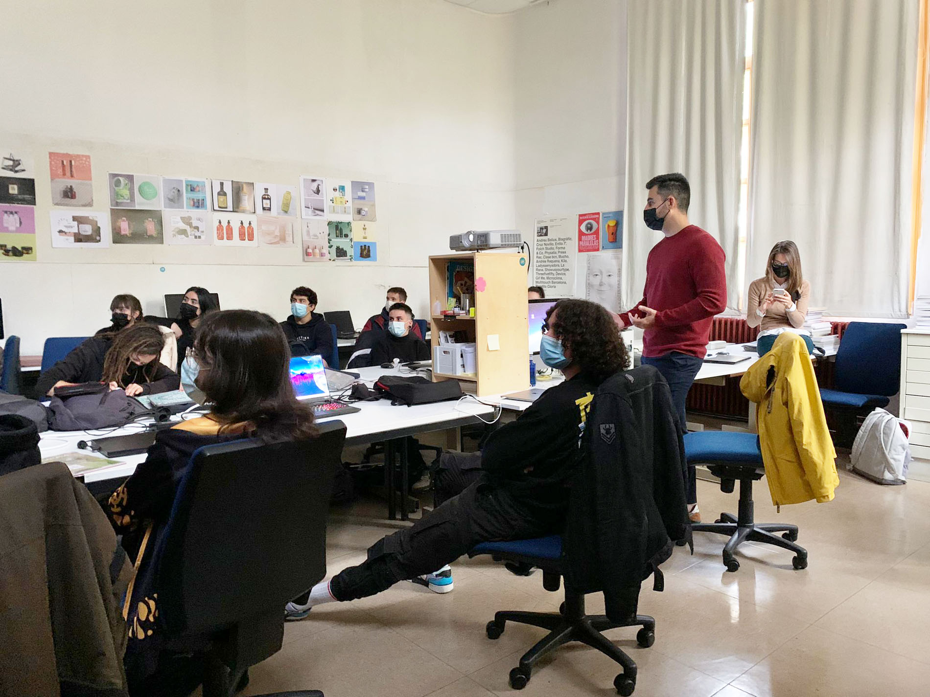 Sergio Daniel García en la Esdir