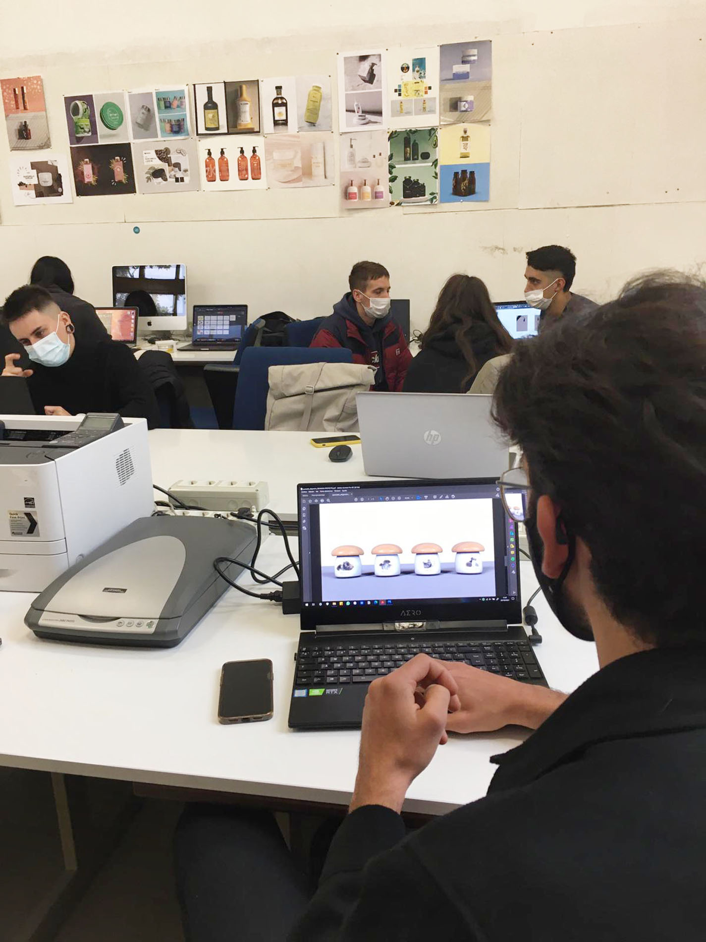 Sergio Daniel García en la Esdir