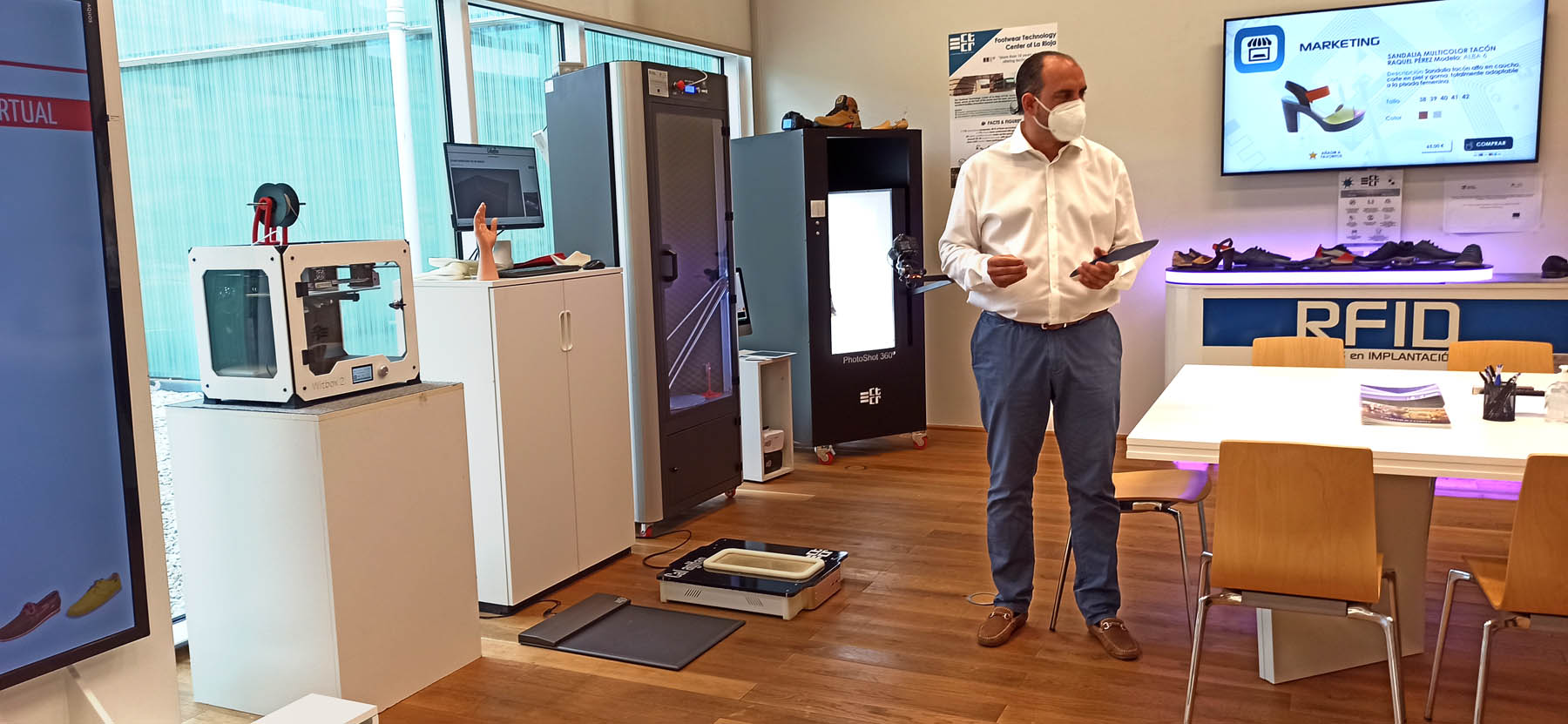 Visita al centro tecnológico del calzado