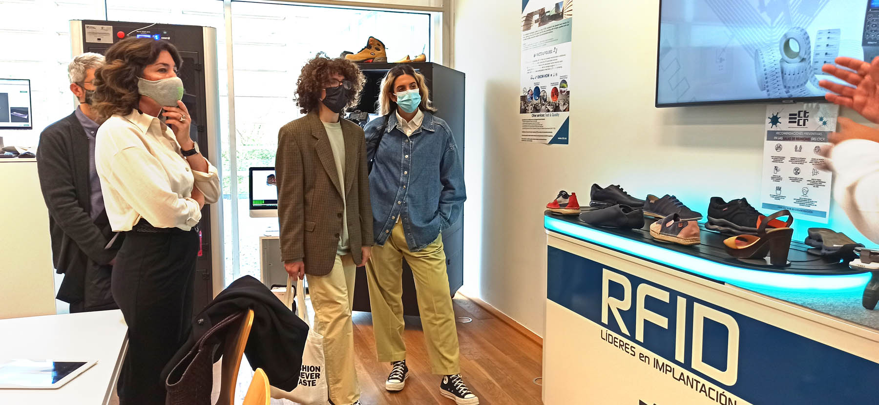 Visita al centro tecnológico del calzado