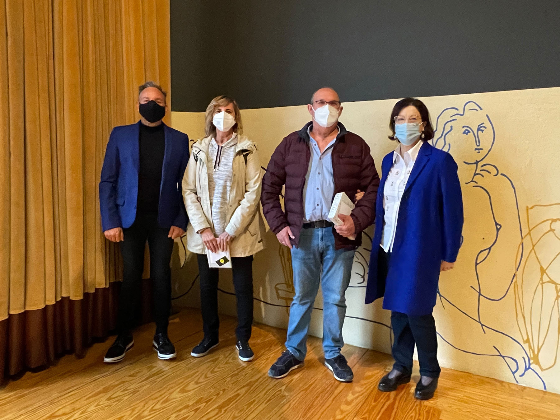 Acto de homenaje a compañeros jubilados.