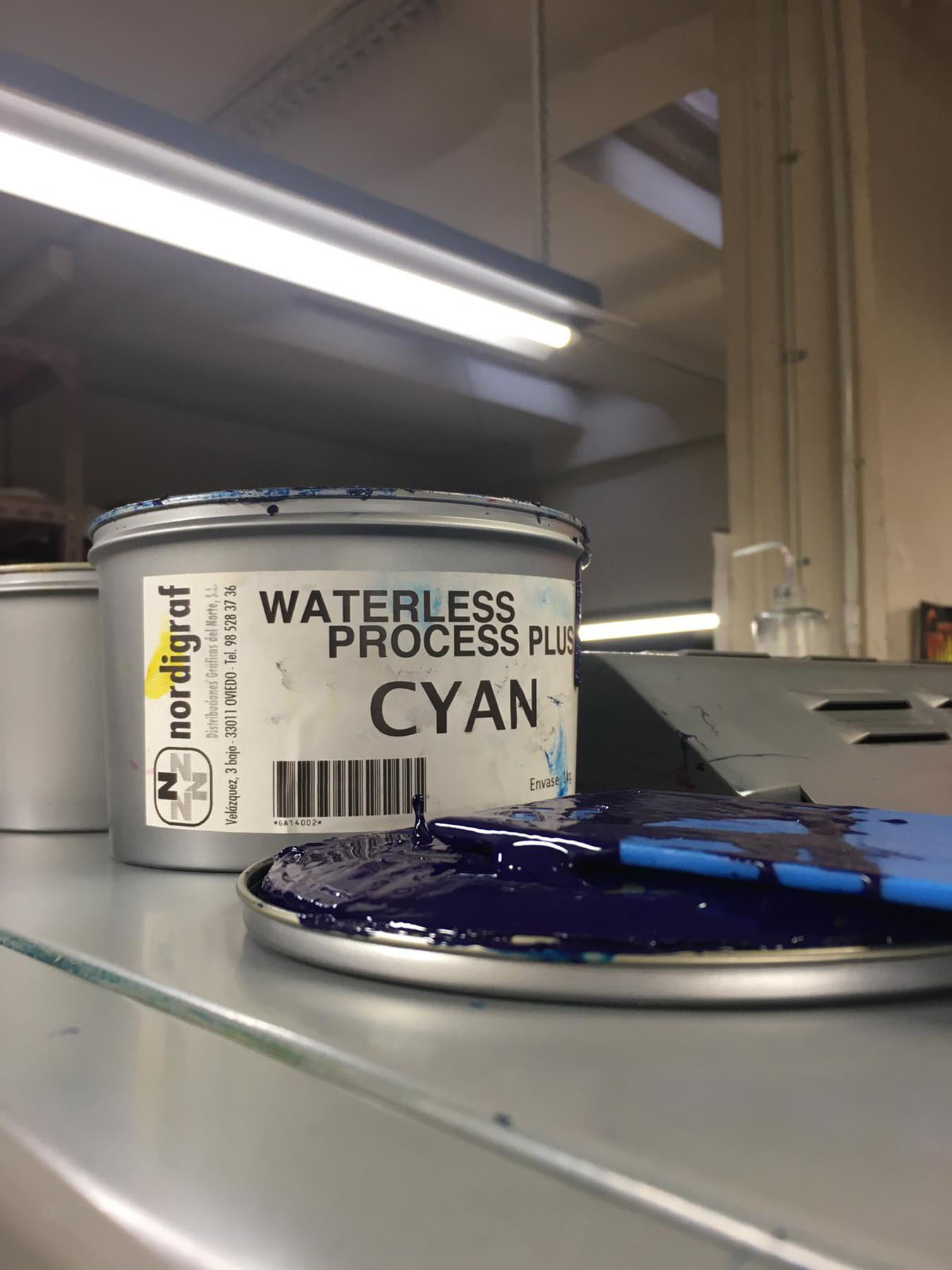 Visita de 2º de gráfico a la Imprenta Vidal