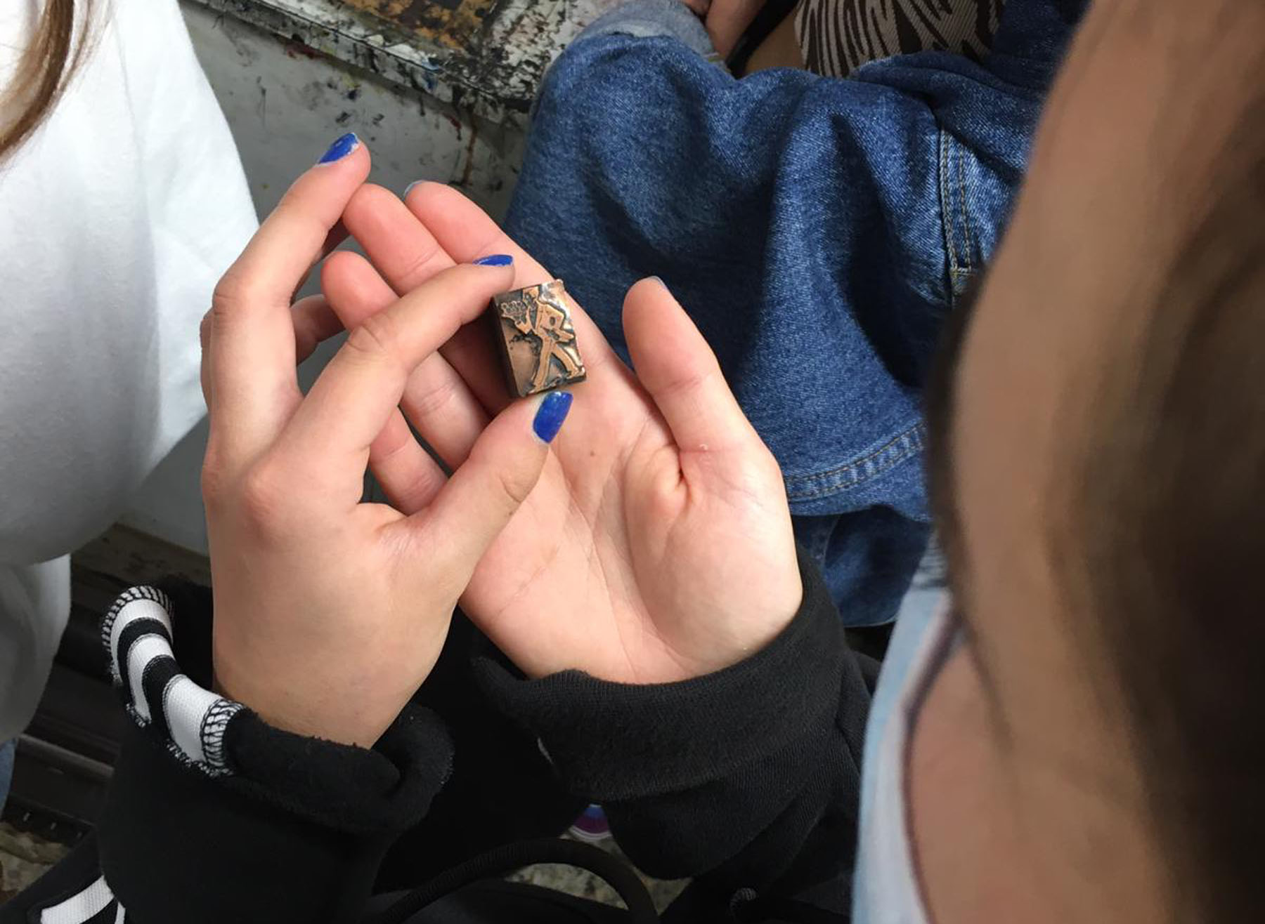 Visita de 2º de gráfico a la Imprenta Vidal