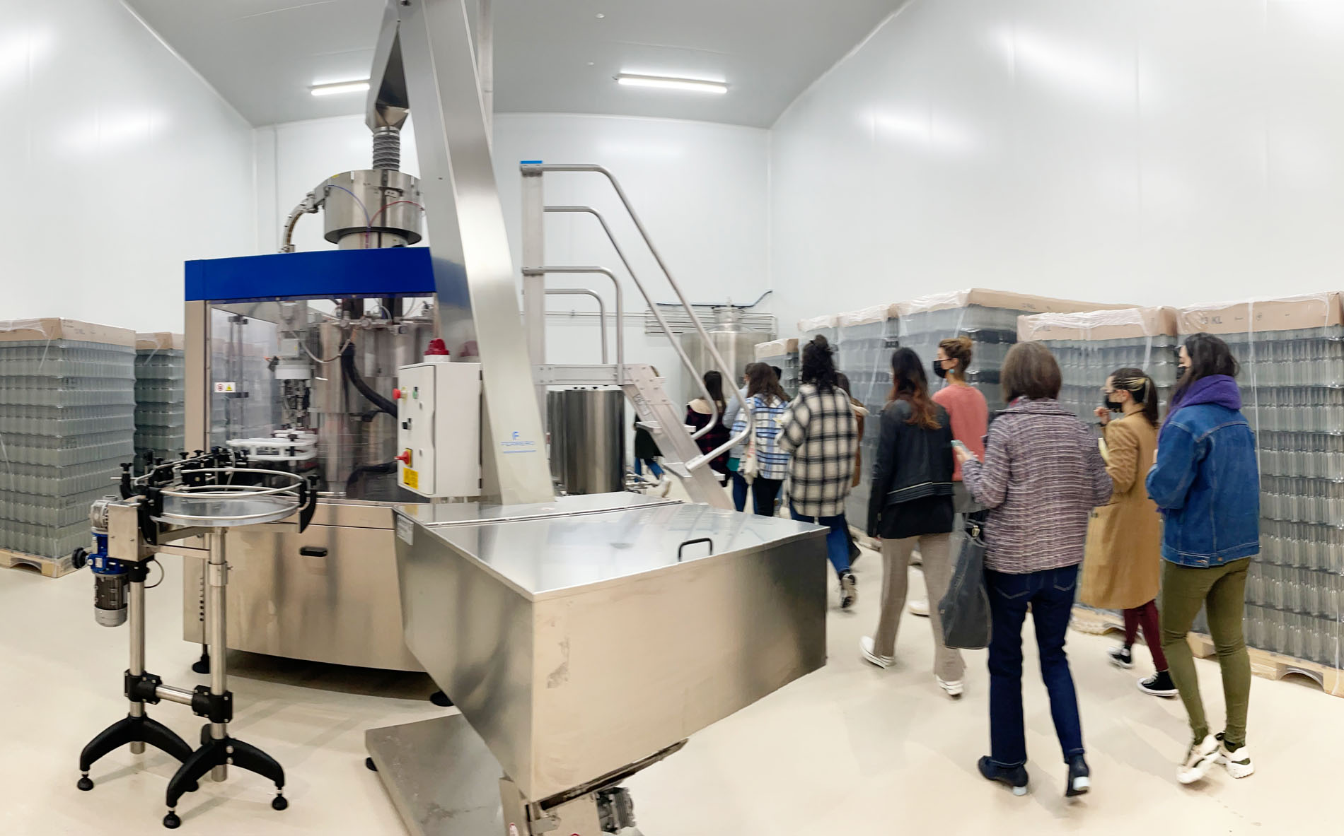 Visita del Máster de Packaging a Kombucha Onflow