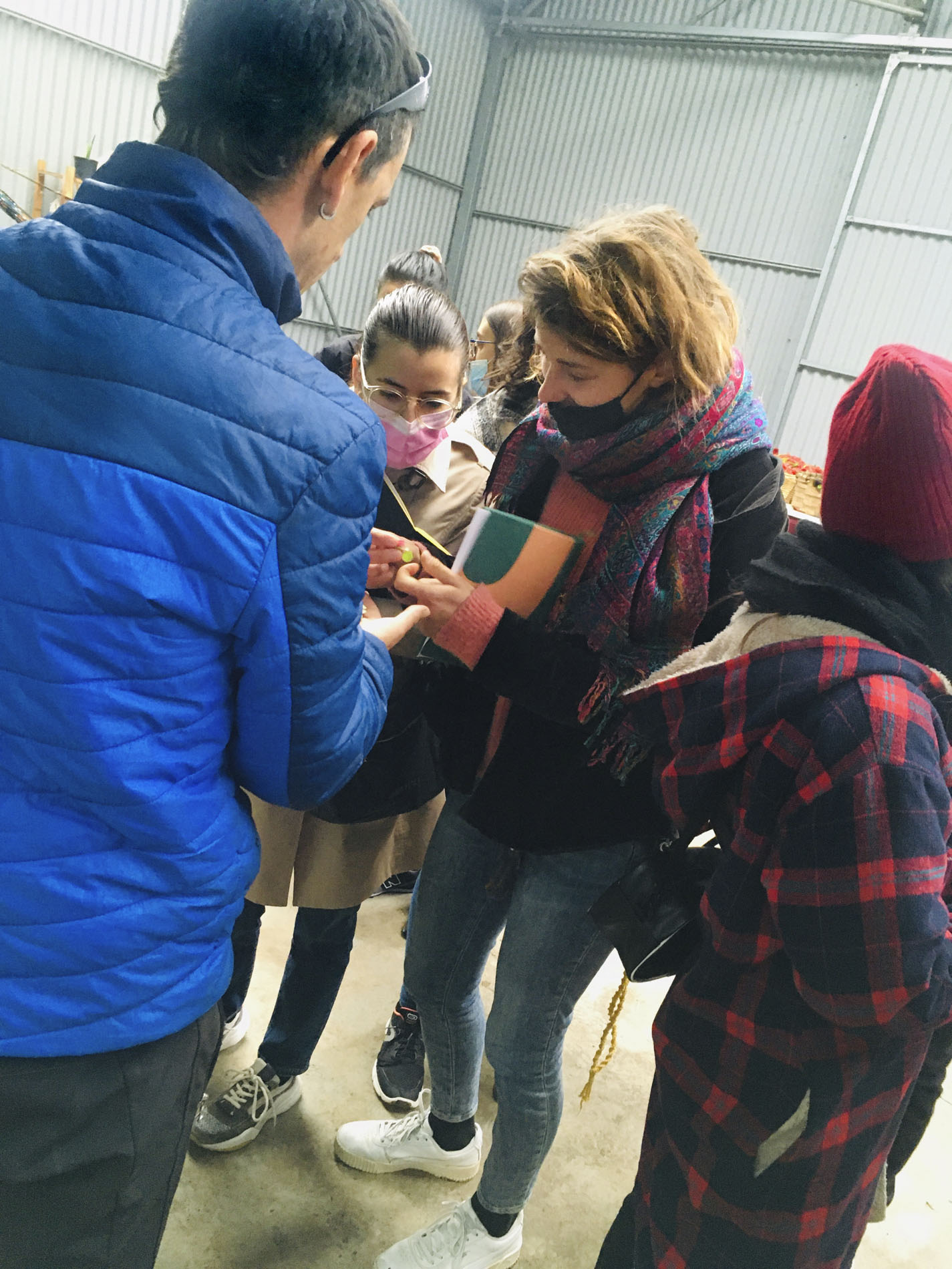 Los estudiantes del Máster de Packaging visitan la Huerta del Oja