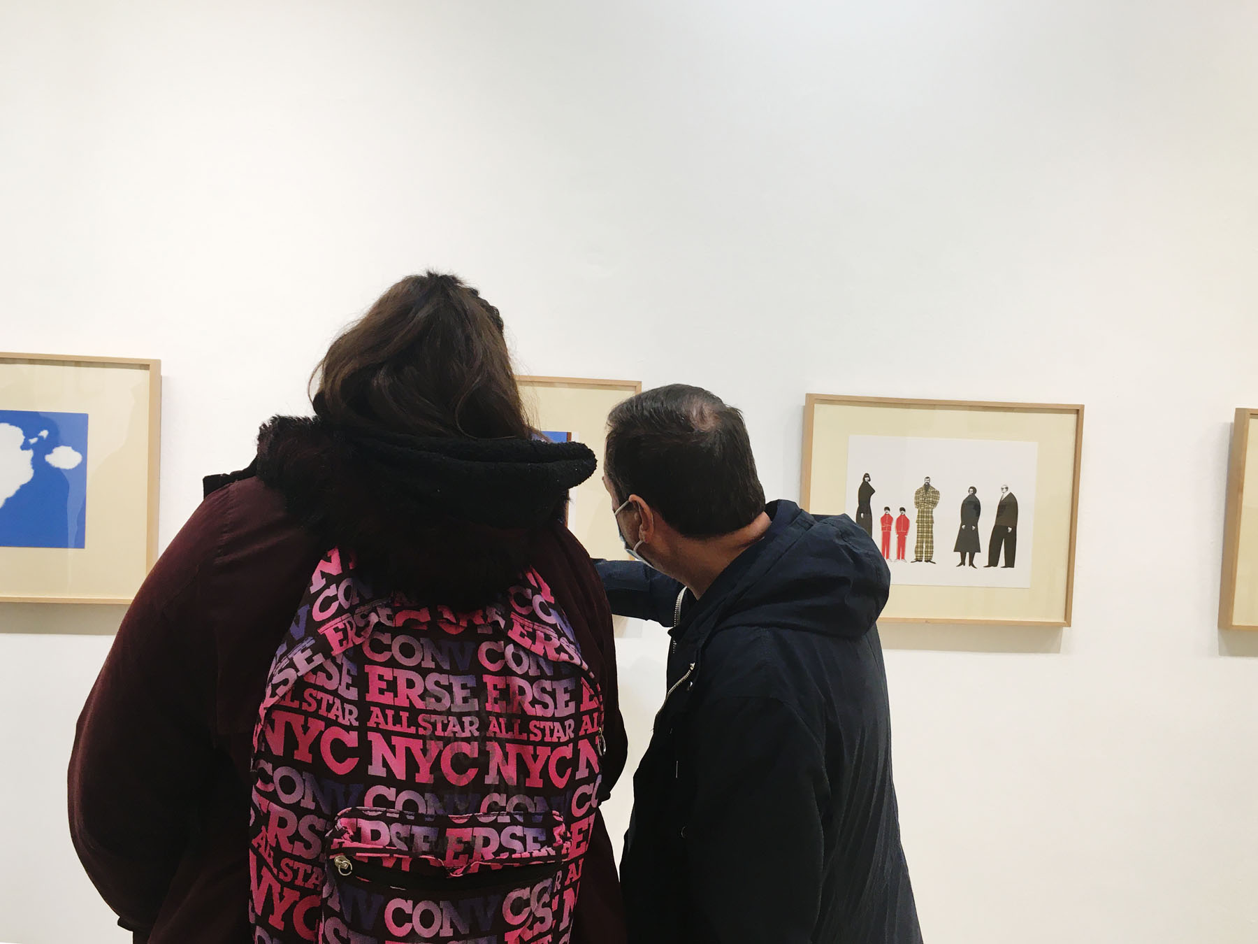 Visitamos las exposiciones de Elisa Arguilé y de Marie-Noëlle Hérbert