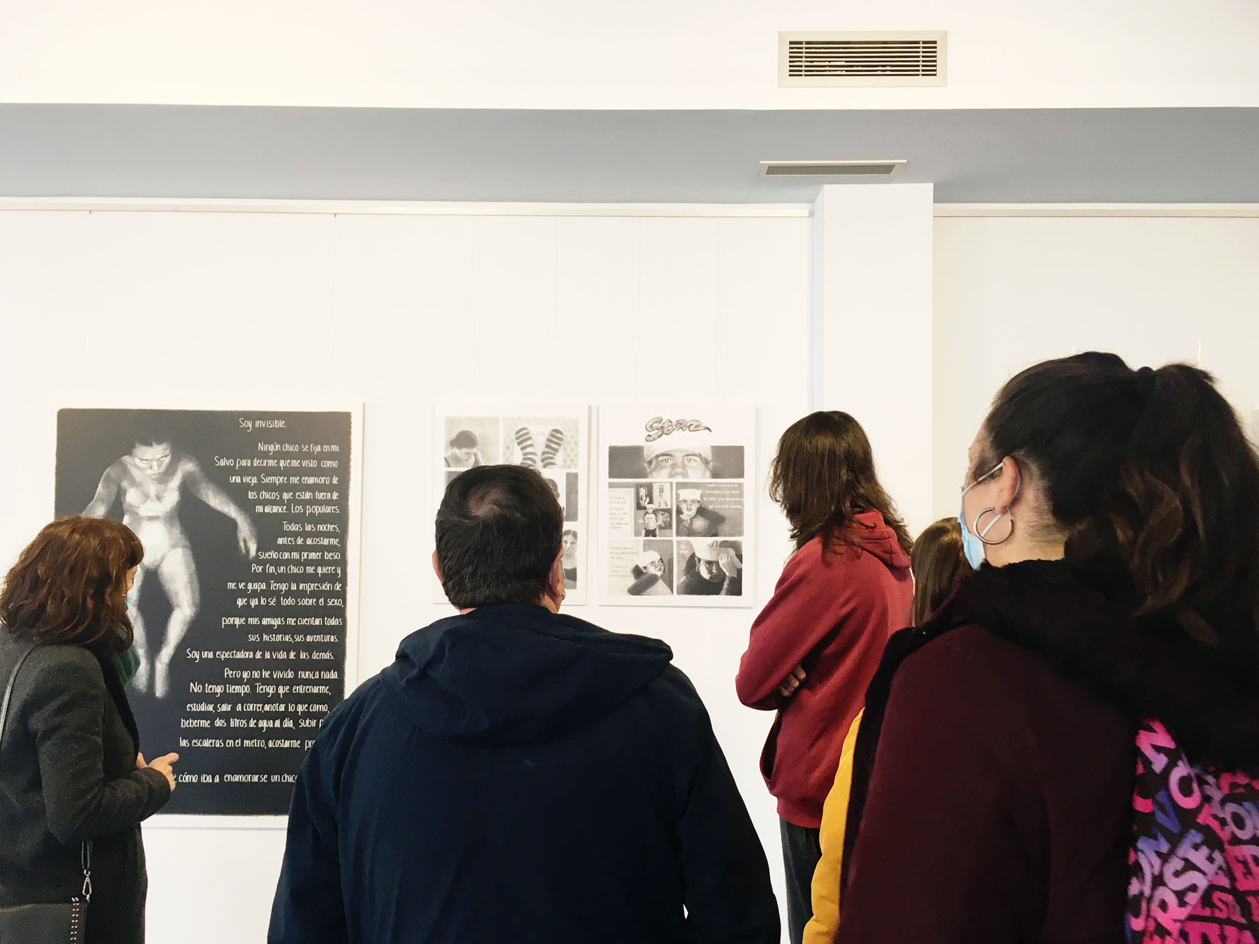 Visitamos las exposiciones de Elisa Arguilé y de Marie-Noëlle Hérbert