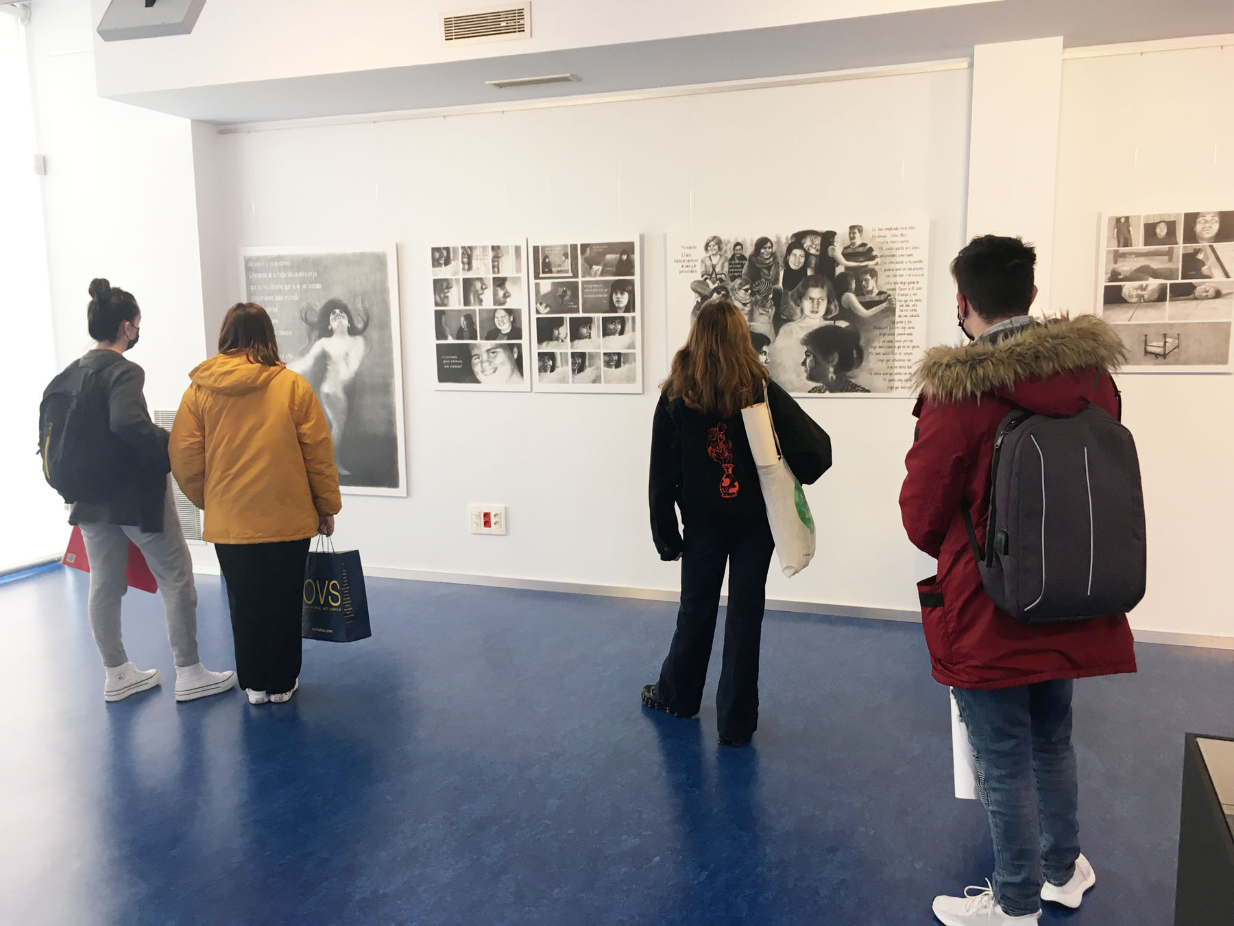 Visitamos las exposiciones de Elisa Arguilé y de Marie-Noëlle Hérbert