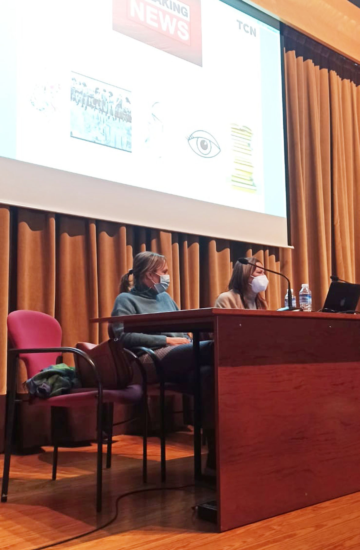 Conferencia Juncal Cucullo de TCN con Mykonos Moda