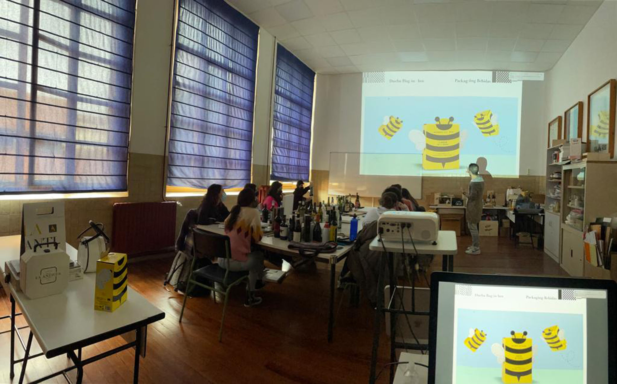 Javier Garduño en el Master de Packaging