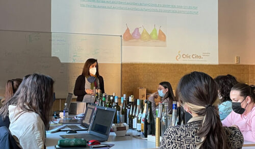 Isabel Uribe en el Máster de Packaging