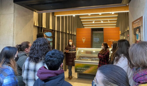 Visita a la heladería dellaSera