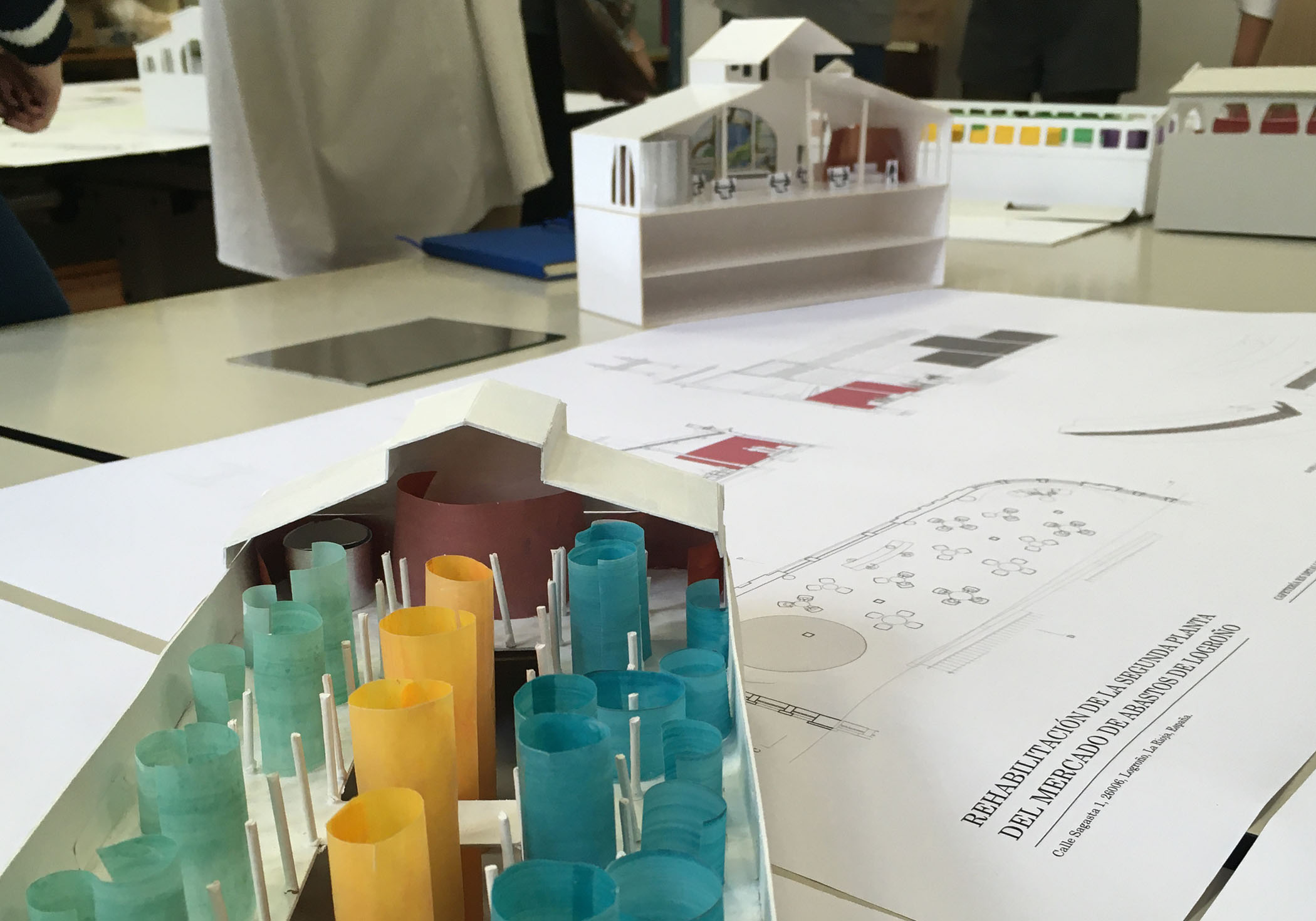 Visita de Esmeralda Campos a 3º de Interiores