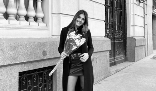 Naia Iturrioz de 4º de moda obtiene la beca Cristobal Balenciaga