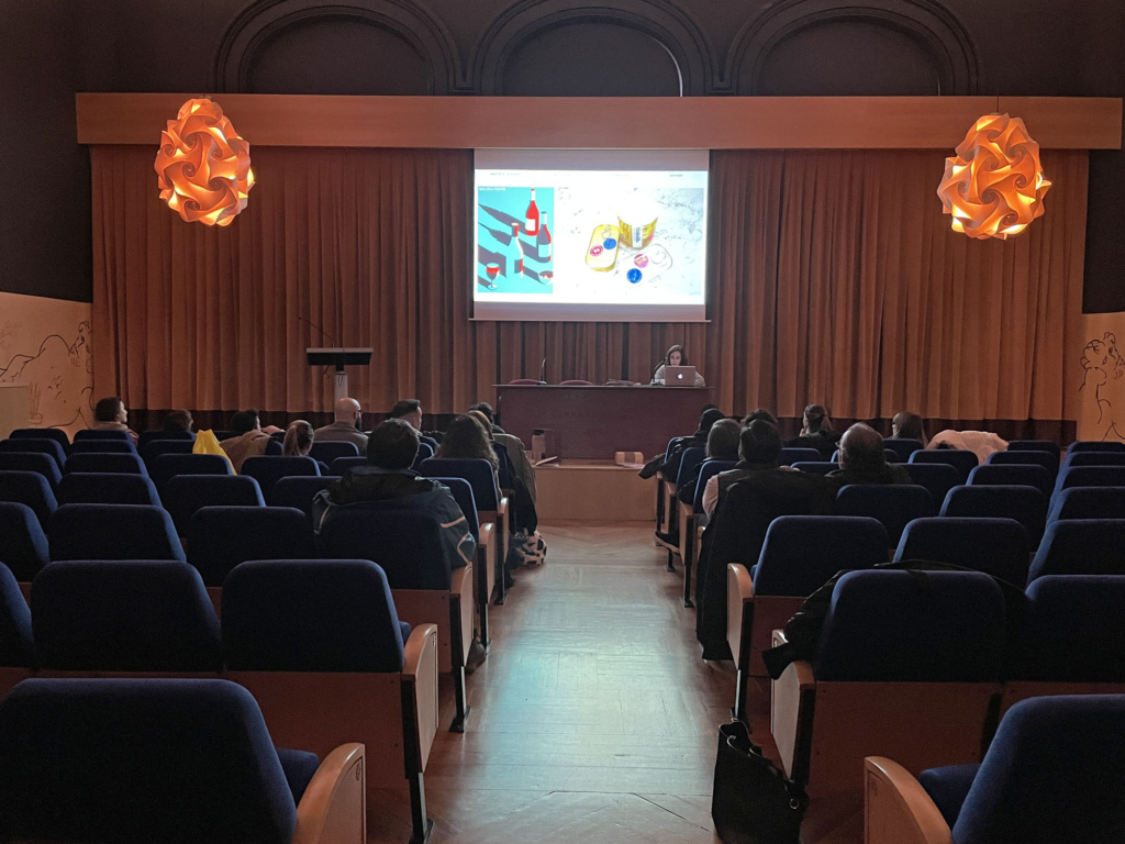 Végola, Vargas y Angélica Barco en el Máster de Packaging