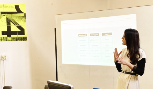 Charla Ortotipografía de Raquel Marín