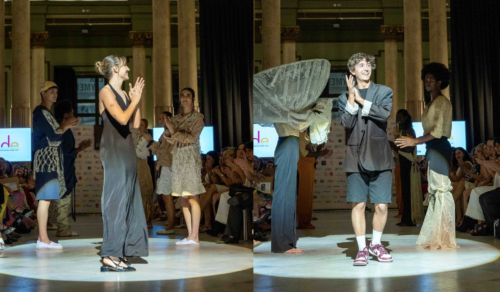 Sara González y Bruno Langarica en los premios a la Moda para Jóvenes