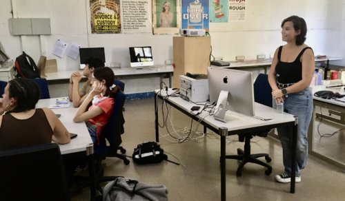 Charla de Rita Chávarri, directora de Camprovinarte