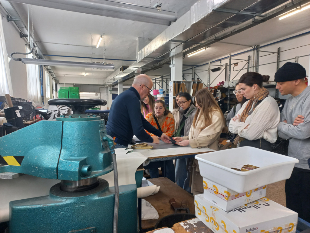 Visita del Máster de Calzado a Callaghan