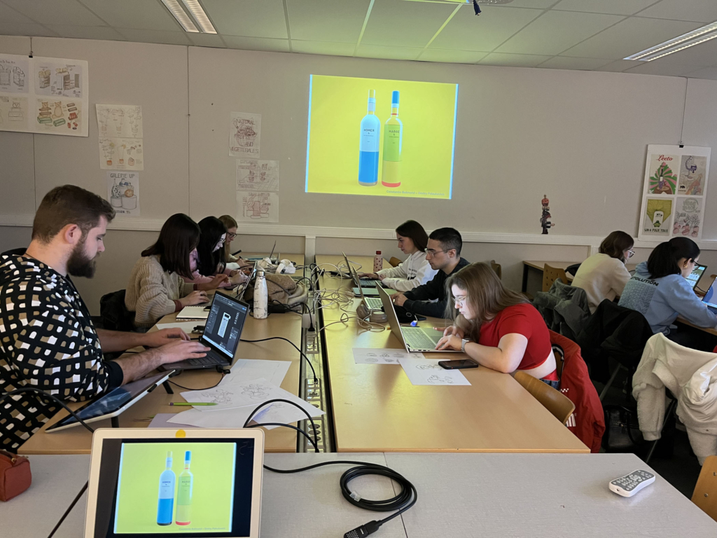 Workshop en HELHa Mons (Bélgica)